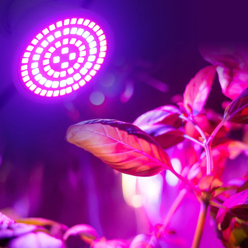 Led Grow Bulb Full Spectrum Bulb E27 E14 GU10 MR16 220V Greenhouse Hydroponic Lamp Growth Fitolampy Indoor Plant Growing Bulb