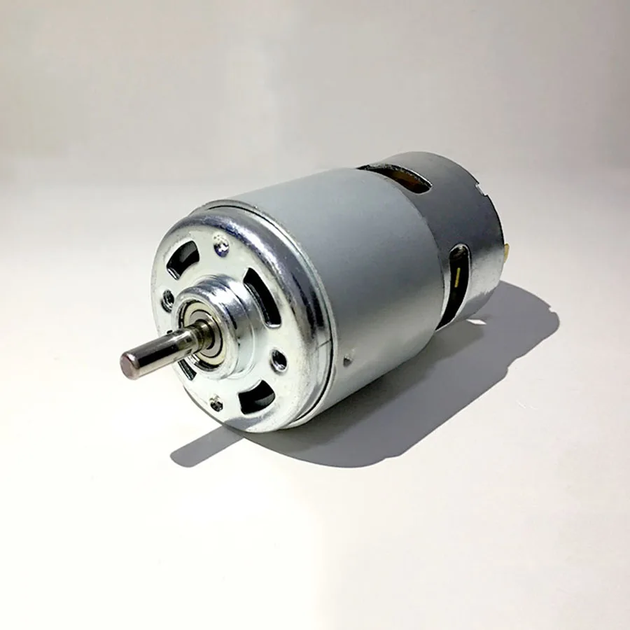 

775 DC ,Motor DC12V-24V 3500--9000RPM Ball Bearing High Torque High Power Low Noise Motor Hot Electronic Components