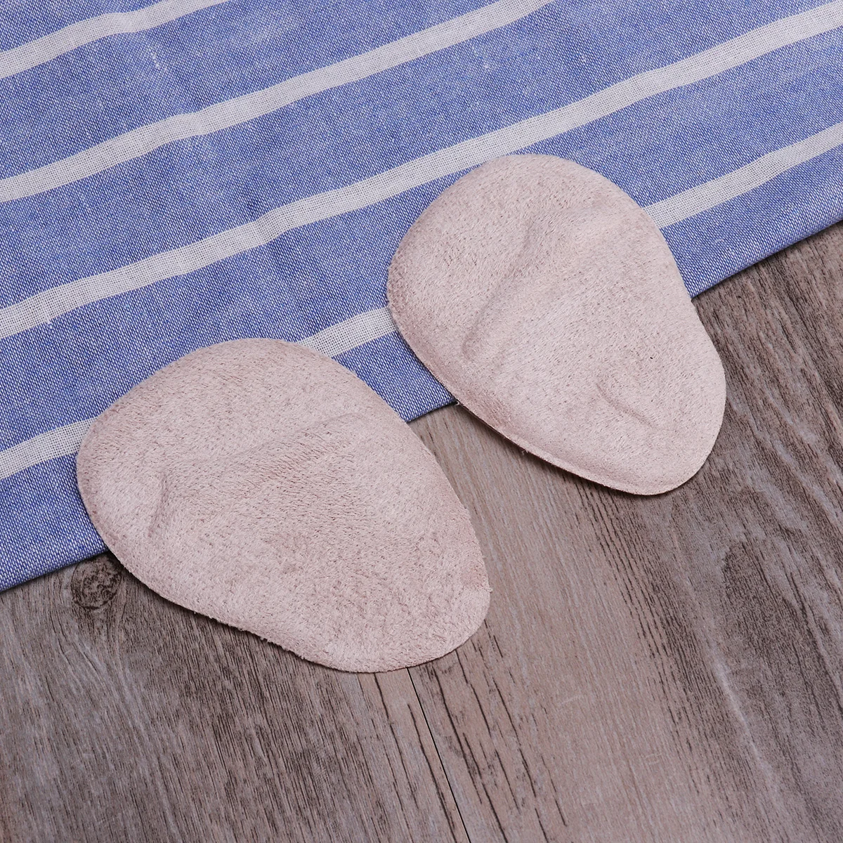

2Pairs Silicone Forefoot Pads Gel Cushion High Heel Pain Relief Anti-Skid Self-Adhesive Forefoot Massager Blood Circulation
