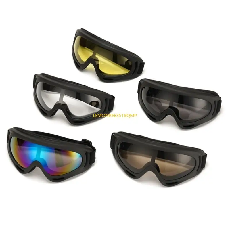 

M68B Multiple Sport Protective Eyewear Sport Goggles Glasses Elastic Headband Design Motorcycle Bicycles Skiing Safety Gear