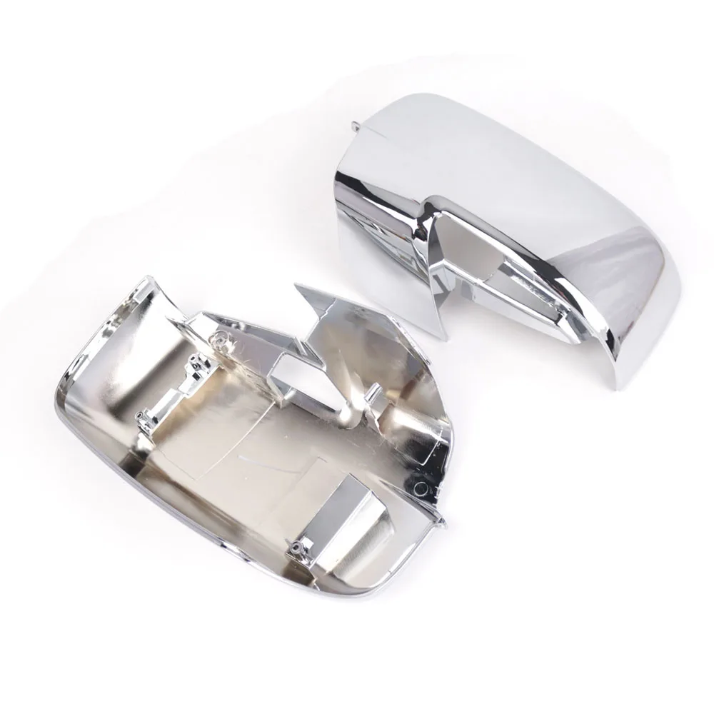 Rearview Mirror Cover Cap Chrome / Black Replace for Dodge Ram 1500 2500 3500 4500 2009-2012 Modified style Stylinig