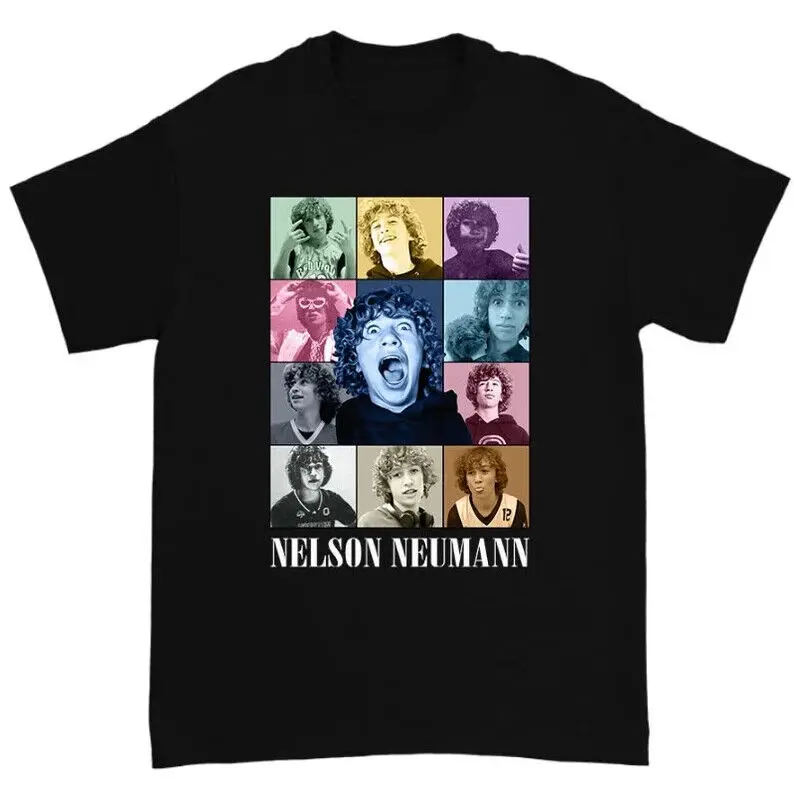 Nelson neumann eras t-shirt uniseks pakaian uniseks