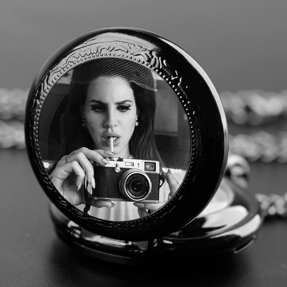 Star-Theme Vintage Arabic Dial Quartz Pocket Watch Pendant Necklace Gift For Men And Women