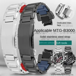 For Casio refit MTG B3000 Bracelet G-SHOCK MTG-B3000 Mod Quick Release Solid Stainless Steel Watch Strap MTG watchband wristband