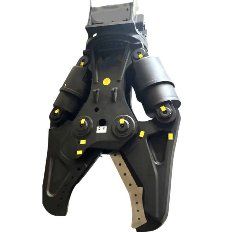Powerful Double-Cylinder Hydraulic Pliers for Excavators Scrap Metal    Shears Essential Engine Core Construction Motor