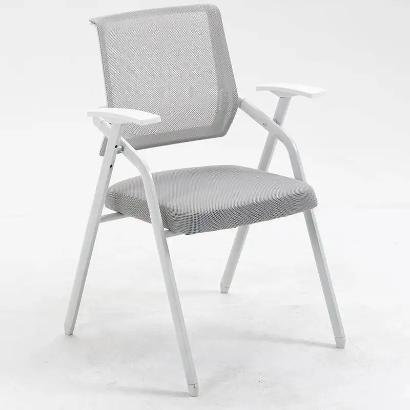 Simple Folding Student Training Staff Mesh De Office Chair Chair Meeting Cadeiras Writing Escritorio Board Office Furniture WKOC