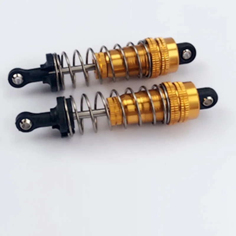 Metal Shock Absorber Damper Substituição, Wltoys 144001, 1:14 RC Drift Racing Car Parts, 4pcs