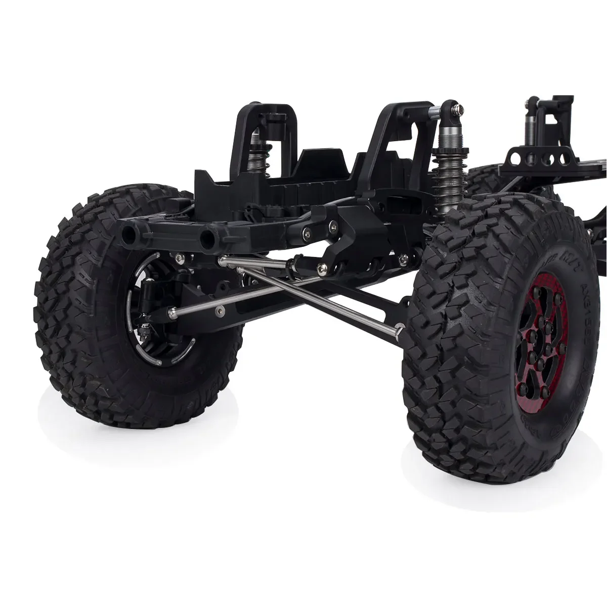 Aluminum Twin I-Beam 2WD Pre-Runner Suspension Conversion Kit for 1/10 RC Crawler Axial SCX10 I II 90046 90047 Axle Upgrade Part