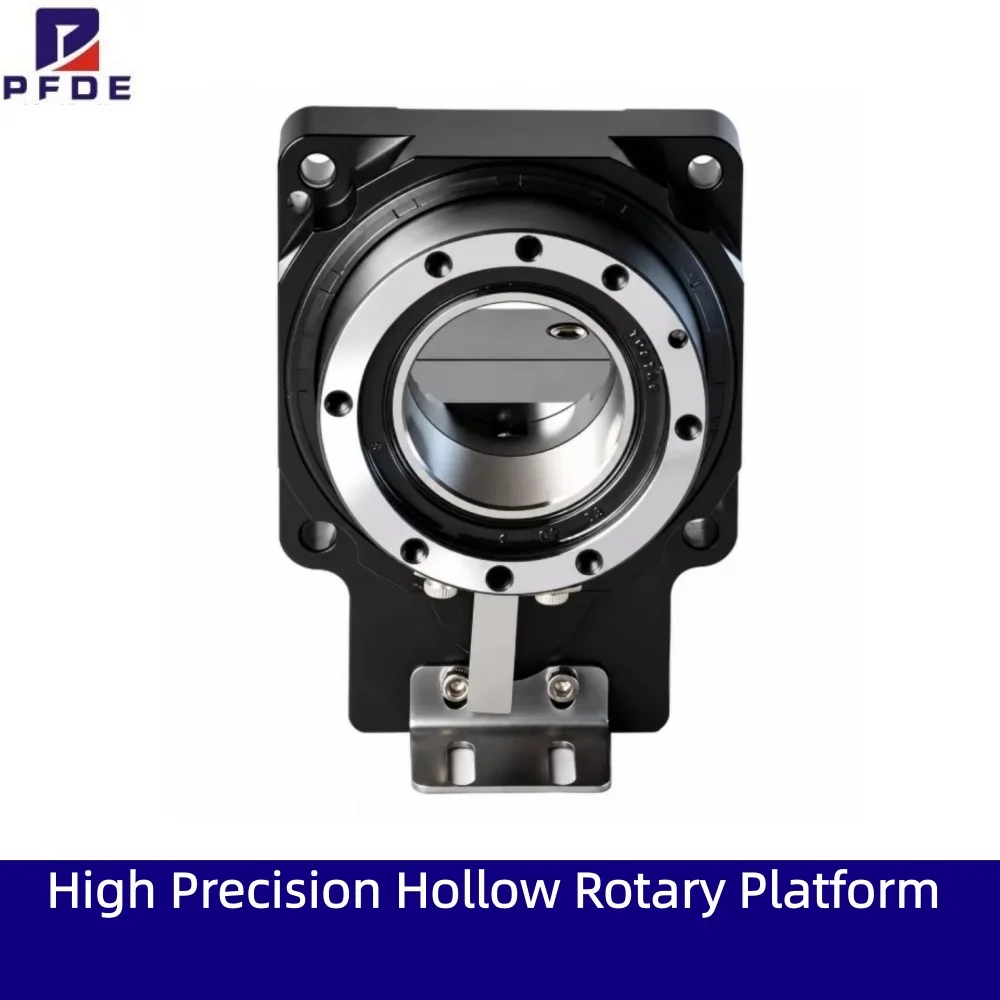 ZCT060 Hollow Rotary Table CNC Turntable Electric Circular Positioner Rotating Actuator Indexing Disc Angle Adjustment Table