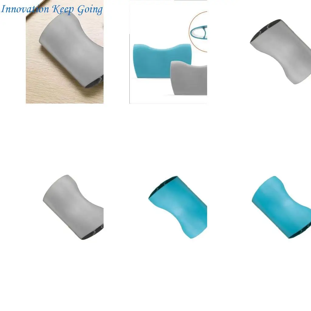 E65C Ergonomic Mouse Pad Wrist Pad Rubber bottom Nonslip Streamlines Wrist Rest