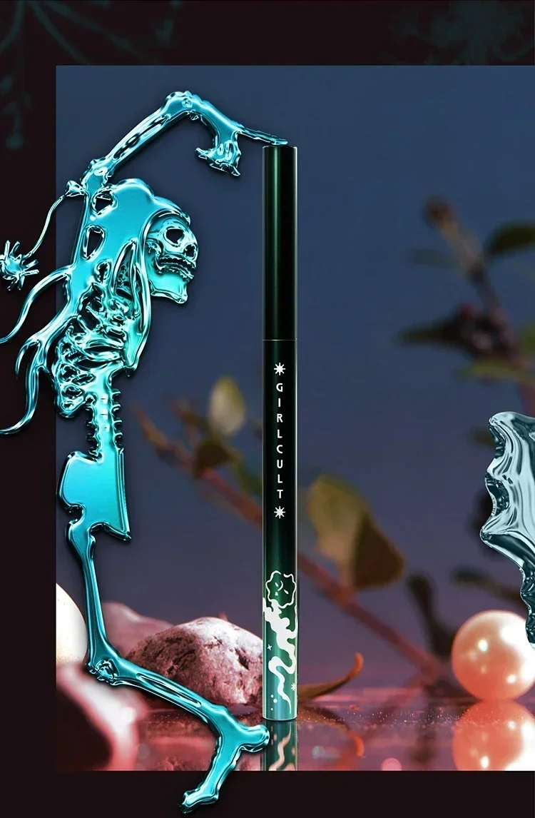 GIRLCULT Matita eyeliner camaleonte Polarizzato Perlato Trucco per le donne Cosmetici graziosi Penna per trucco Rara bellezza Glow Ricetta