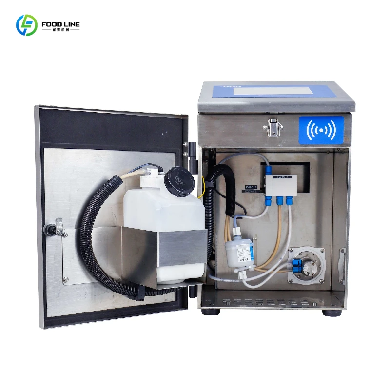 2026 New Large Character Industrial Inkjet Coding Machine IP68 Interface Dot Printer for Automated Production Line Customized