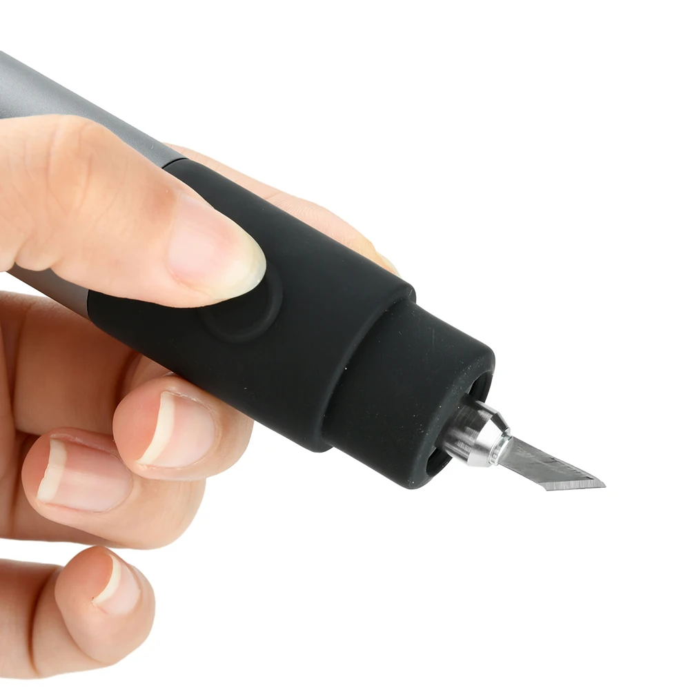 FS-S1 Ohne Akku Ultraschall-Schneidemesser Multifunktionales Handgehaltenes Ultraschall-Schneidewerkzeug Typ-C DIY Elektrisches Gravierwerkzeug – Detail 12