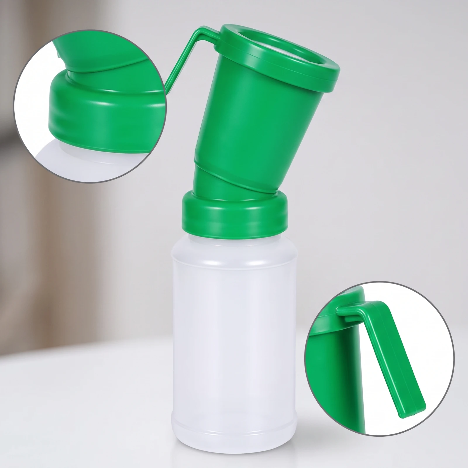 Cow Teat Disinfectant Cup Messspill-Proof Teat Disinfectant Cup with Angled Top Farm Equipment Backflow-Reducing Sturdy