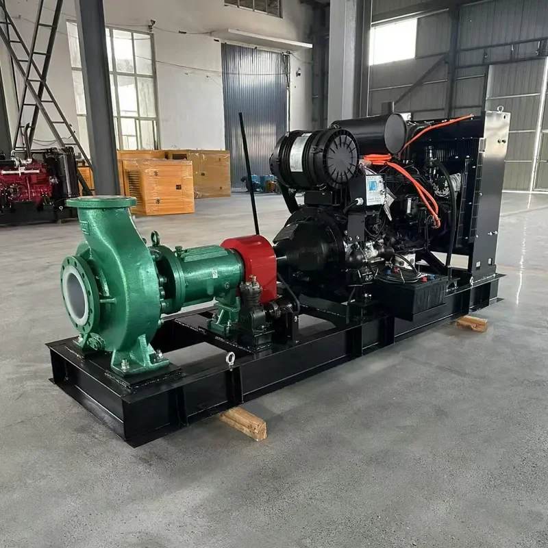 2026 engine chemical pump - with electromagnetic clutch air pump, horizontal mid-opening pump, large flow and high