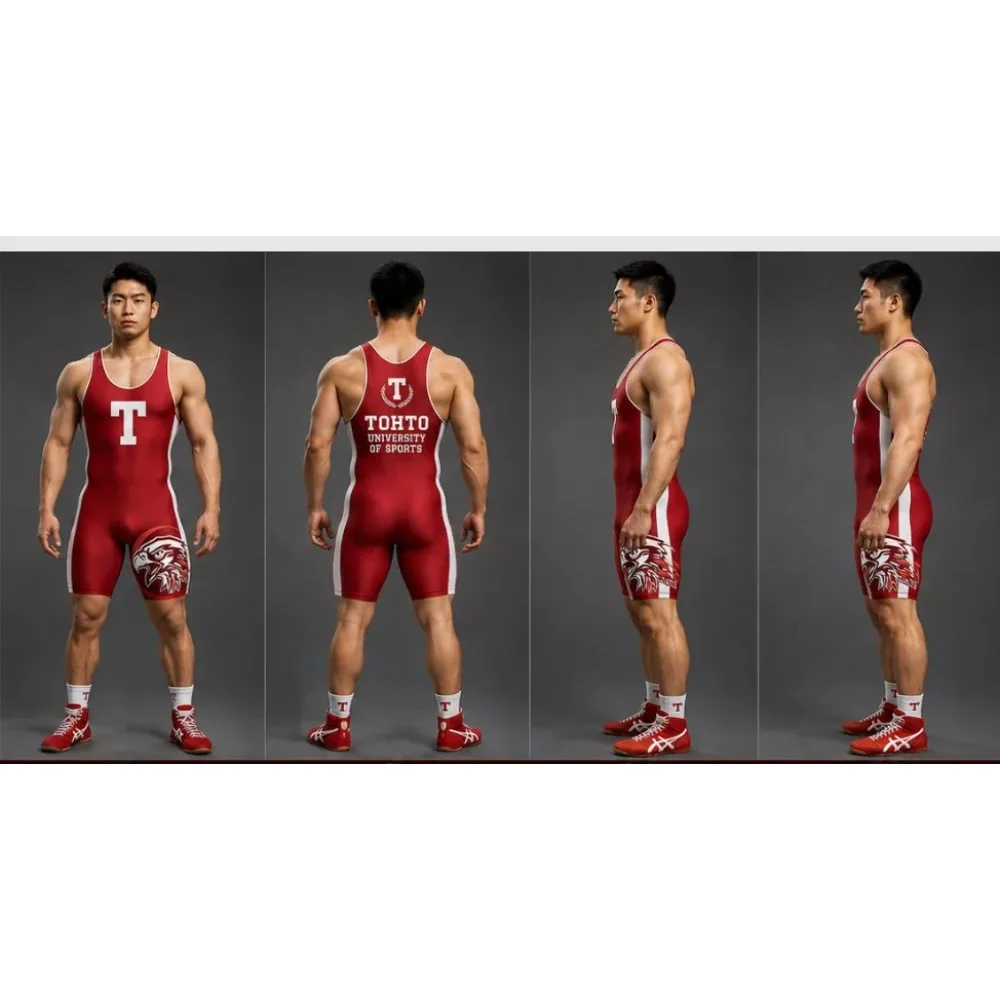 Tohto Sport University Wrestling Club Singlet