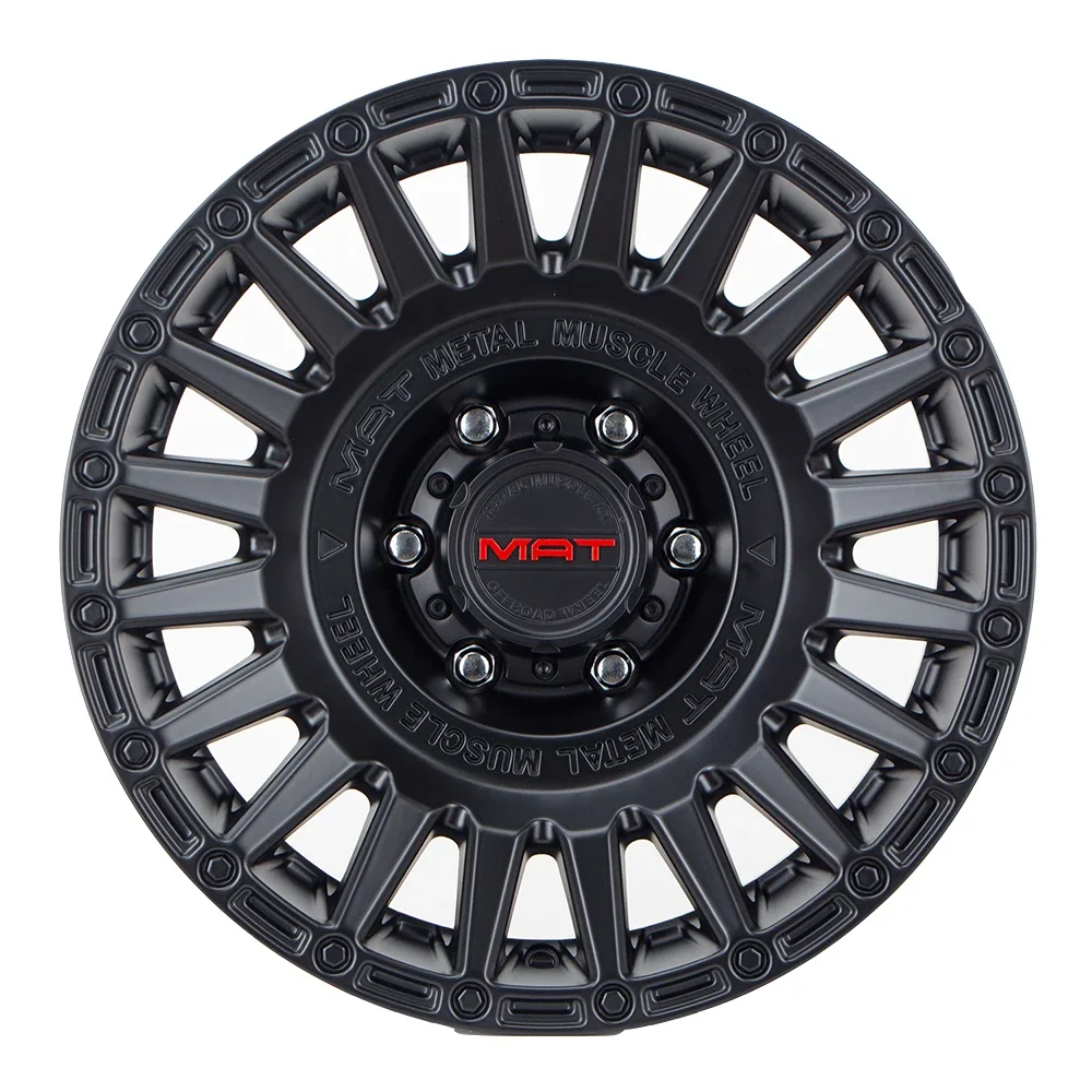 

17Inch Wheel Hub Aluminum Alloy Sub-Black Color For All Kinds Of Off-Road Vehicles Modified Large Tires M109 LantSun
