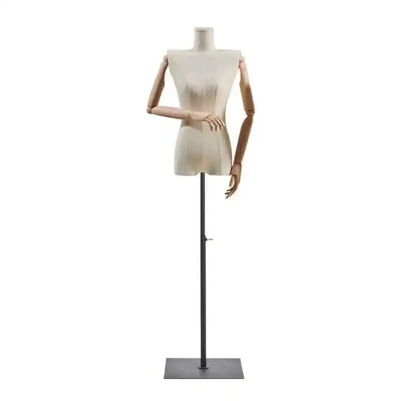 Display Korean Flat Window Shoulder Female Mannequins Stand Wedding Dress Shop Mannequins Clothing Store Half-length Mannequin