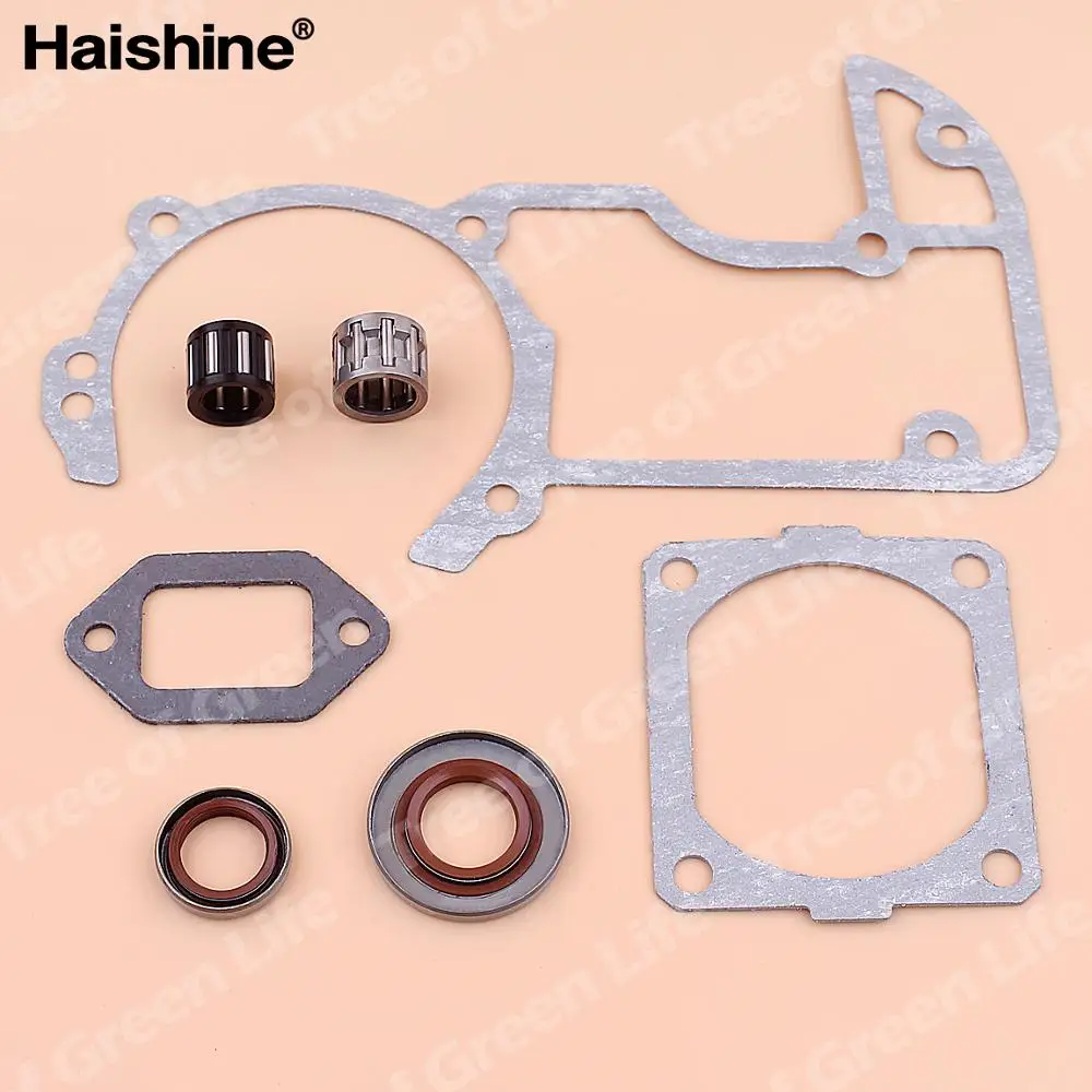 Lồng Vắt Xi Lanh Nhét Miếng Đệm Bộ Cho Stihl MS660 MS650 066 Dầu Cói Ly Hợp Piston Kim Chịu Lực Máy Cưa Xích