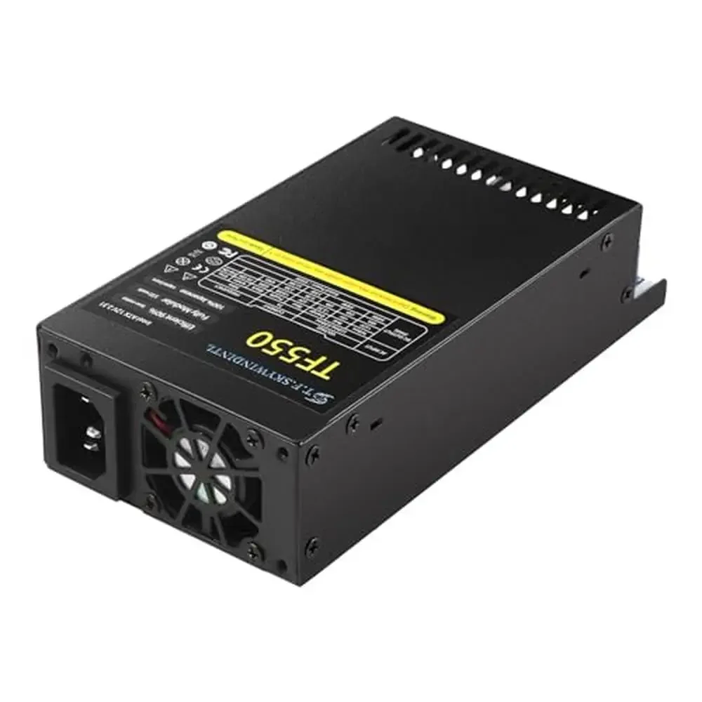 Flex ATX 전원 공급 장치 PSU 완전 모듈식 풀 전압 110 V 220V AC 안정적인 출력, 신뢰할 수 있는 DC-DC 구조 게임 서버 POS, 550W