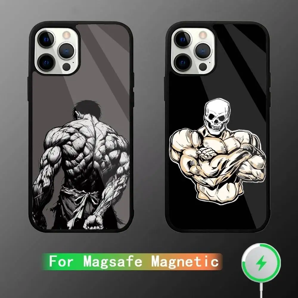 

Gym Fitness Bodybuilding Phone Case For iPhone 16,15,14,13,12,11,Pro,Max,Plus,Mini,SE New Magsafe Magnetic Wireless Charging