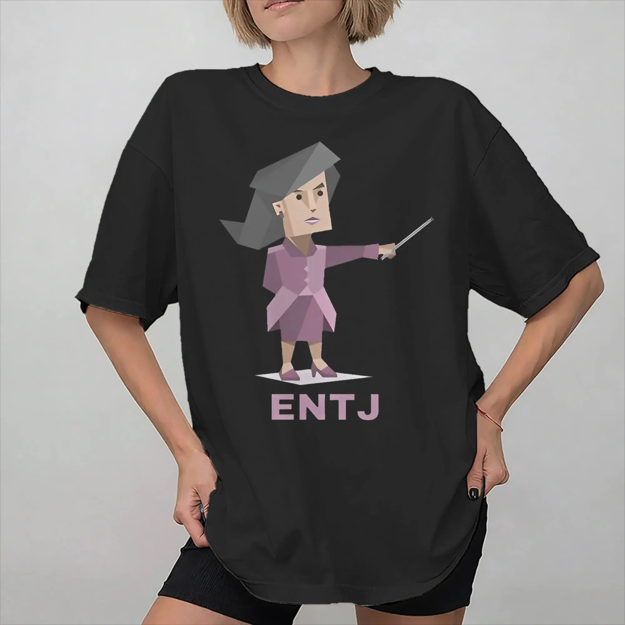 ENTJ mbti myers-briggs peronality New Arrival T Shirts Men Women MBTI 16 Personalities  Pure Cotton  Tee Shirt Clothing