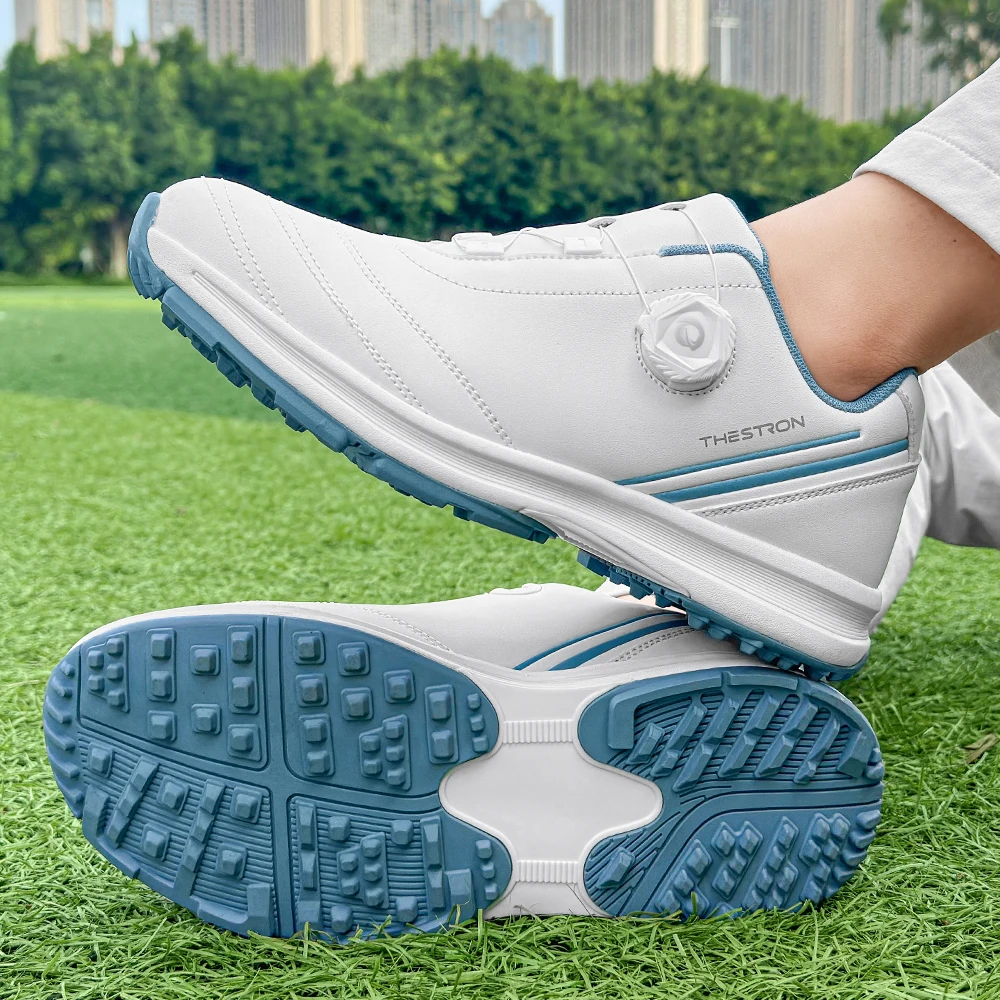 2026 New Golf Shoes Women's Professional Lightweight Golf Shoes Quick Strap Girls Outdoor Fitness Golf Shoes Size 35-43