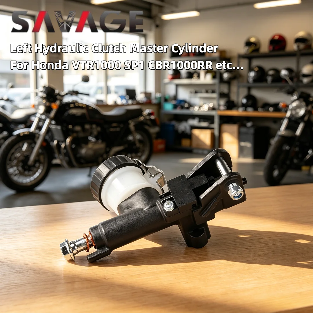 SAVAGE Left Hydraulic Clutch Master Cylinder SLZ-CH33 12.8mm Alu OEM Fit Honda VTR1000 SP1 CBR1000RR Etc