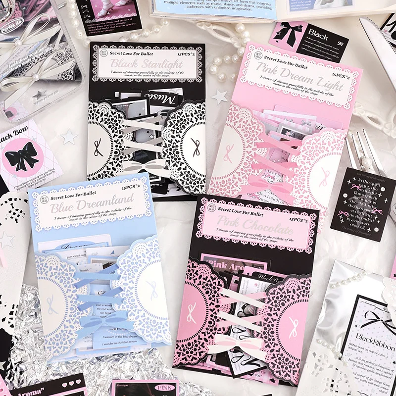 30 pcs/pack INS Creativity Stickers Planner Decorative Diary Scrapbooking Journal notebook Stationery Junk Journal Supplies