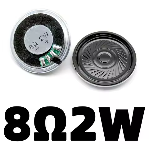 QXNY Mini 8 Ohm 8Ω 2W Horn Loudspeaker Diameter 30mm Loud Speaker Replacement Parts Fist Toy Chanting Machine Radio Momitor
