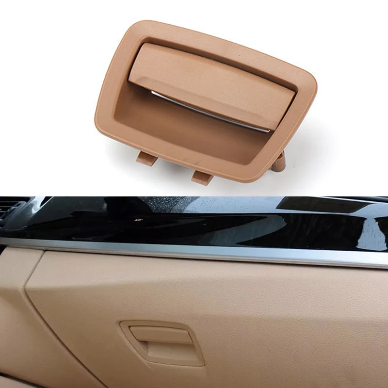 For BMW 5 7 Series F10 F11 F18 F01 F02 Car Front Passenger Seat Glove Box Switch  Sundries Case Storage Trunk Handle 2010-2017