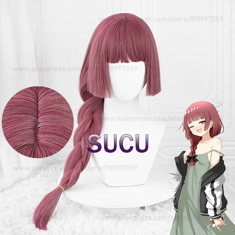 Anime Hiroi Kikuri Cosplay Wig 65cm Long Hair Heat Resistant Synthetic Hair Halloween COS Wig