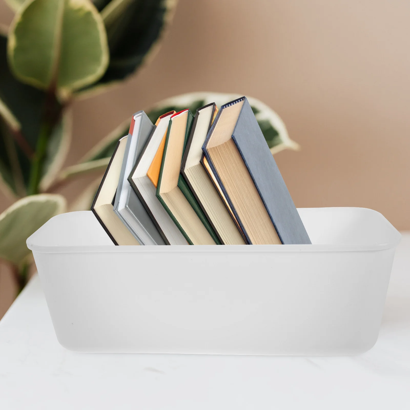 

2pcs Phone Case Pcs PP Multi Functional Storage Material School Storage Box Large Size Desk ganizer Home School Plastic Box
