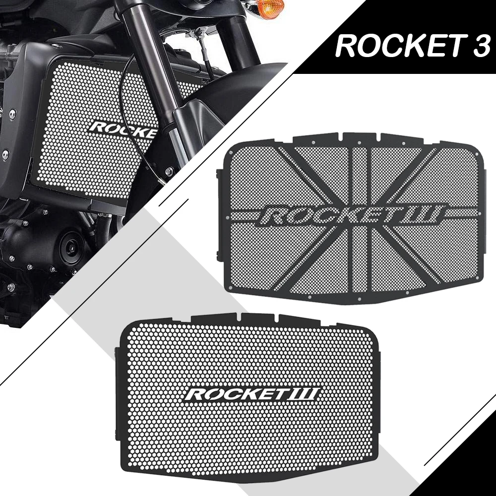 

Motorcycle Accessories Radiator Grille Guard Cover Protector For Rocket III Rocket 3 2004 2005 2006 2007 2008 2009 2010 - 2017