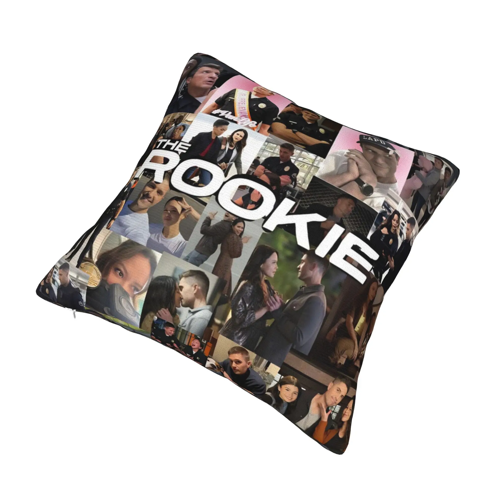 Decorative Pillowcases The Rookie TV Show Accessories Seat  Throw Pillow Case Cover Square Style Multi Size