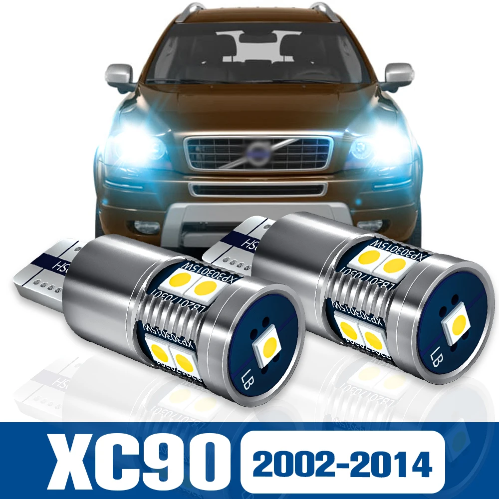 

2pcs LED Clearance Light Bulb Parking Lamp Accessories Canbus For Volvo XC90 2002-2014 2006 2007 2008 2009 2010 2011 2012 2013