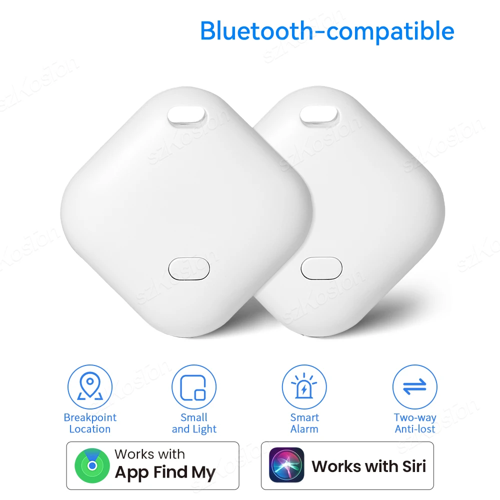 Bluetooth-compatible Smart GPS Tracker Only For IOS system Find My APP Anti Lose Reminder Device Replacement Locator MFI Rated