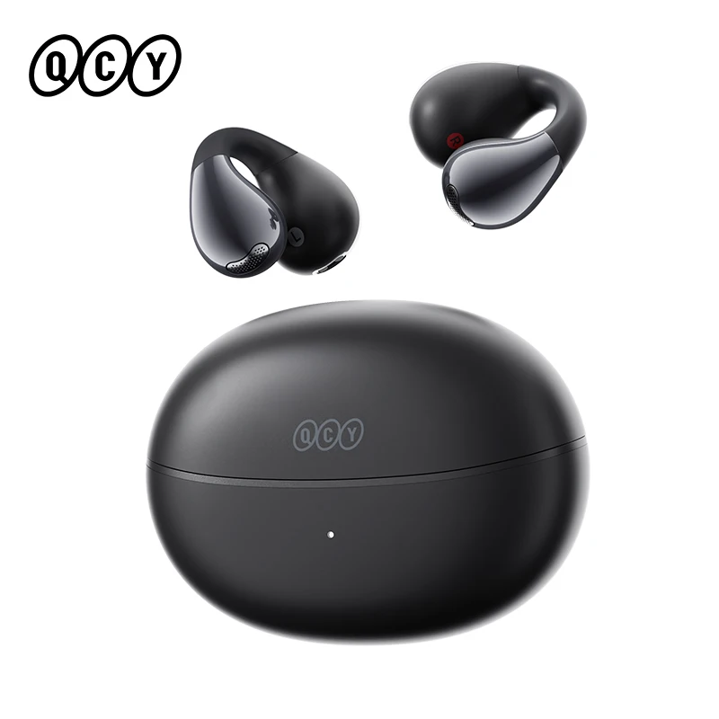 QCY Crossky C30S Open oor draadloze koptelefoon Hi-Res met LDAC oorclip oordopjes Bluetooth 6.0 Clip op OWS sporthoofdtelefoon 40 uur
