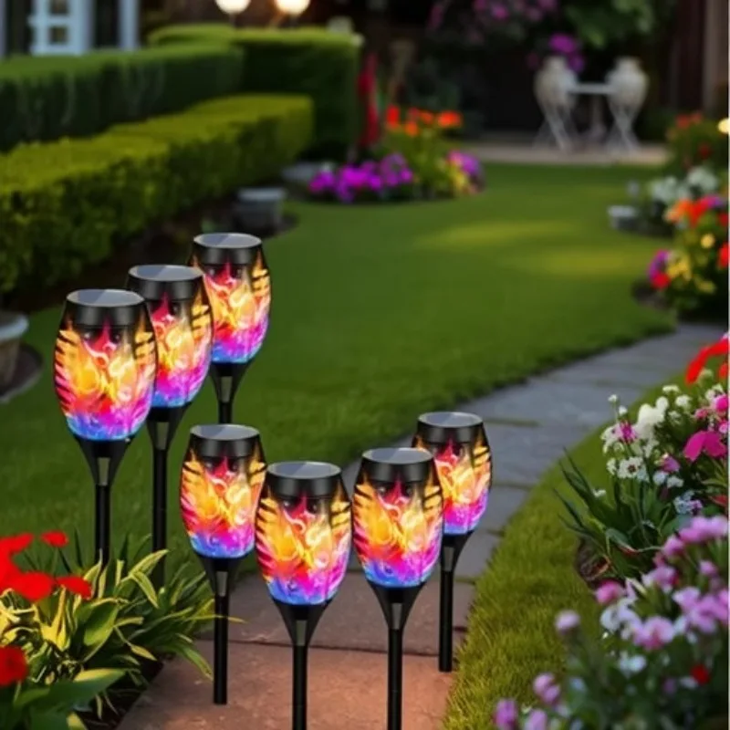 LED-Solar-Gartenleuchte für den Außenbereich