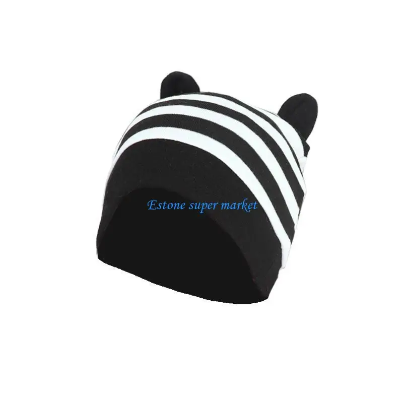 090B Baby Bear Ears Hat Hospital Hat Spring Summer Turban Toddler Cap