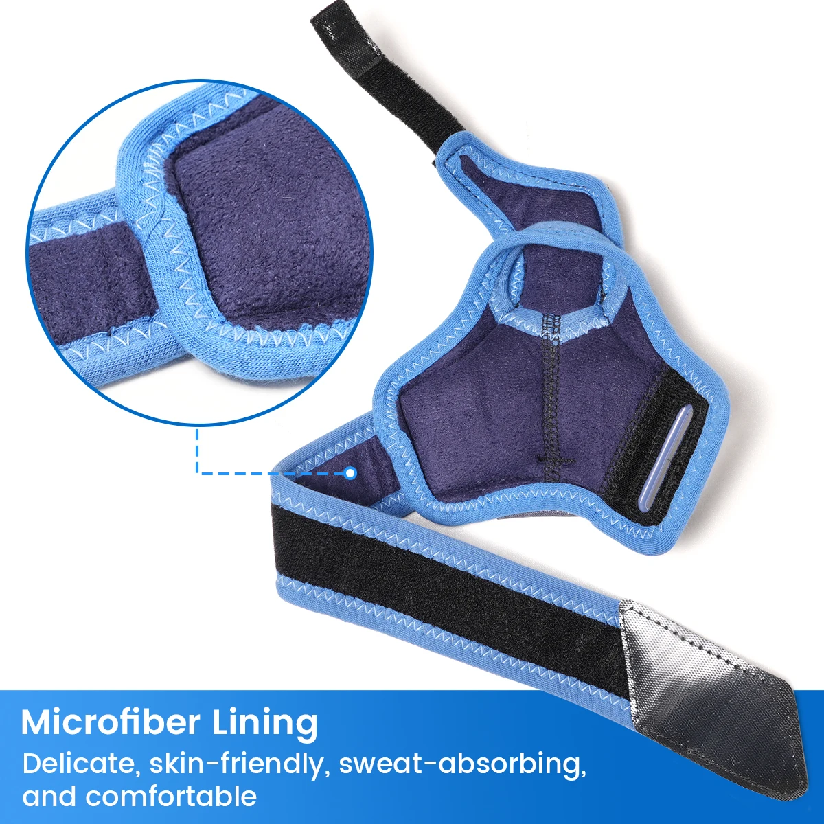 VELPEAU Thumb Brace for De Quervains Tenosynovitis, Tendonitis and Arthritis Pain, CMC Joint Thumb Splint Fits Both Hands