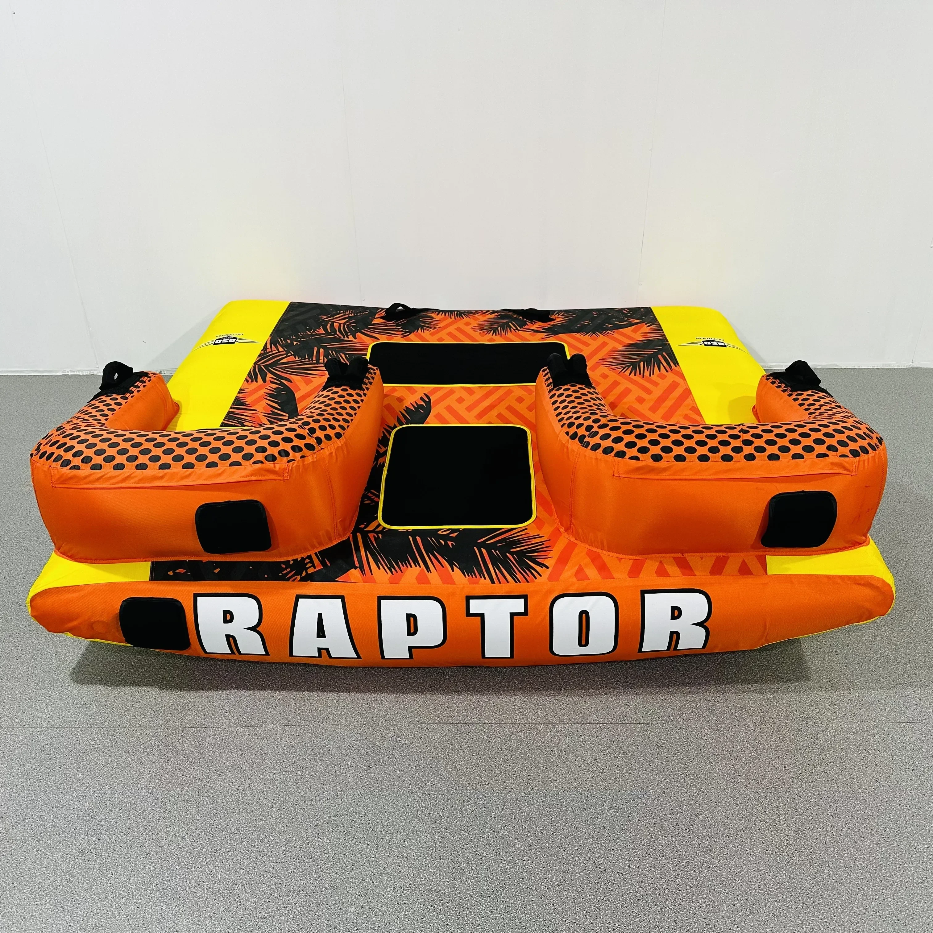 Crazy Inflatable Water Fun Towable Ski Tube Floating Drag Water Sports factory price