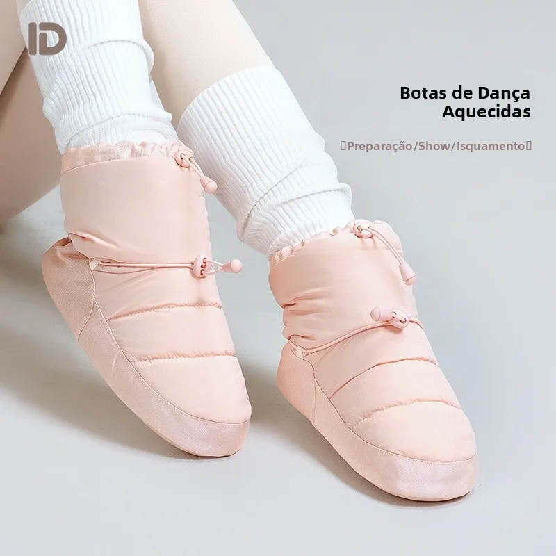 bottes-de-danse-chaudes-pour-femmes-et-adultes-pratique-de-ballet-pour-enfants-doublees-en-coton-pour-etudiants-de-ballet-rechauffant