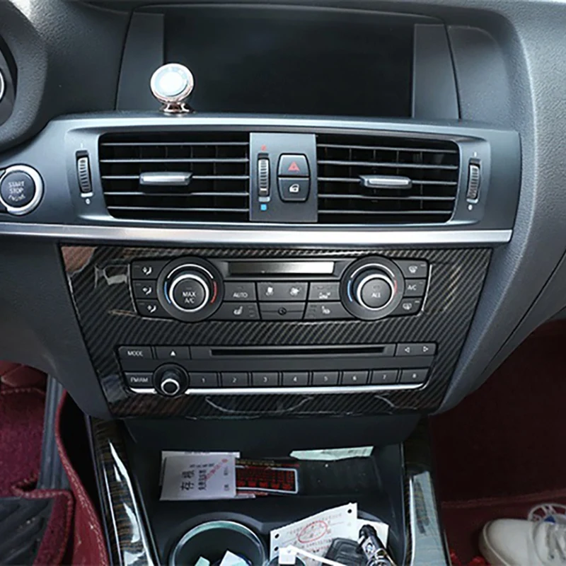 

Highly Recommended Car Radio Fascia Frame Trim, For-BMW X3 X4 F25 F26 Air Conditioning Volume Adjustment Frame Decoration