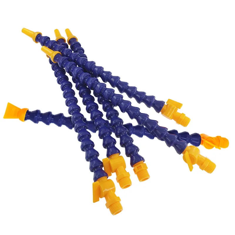 

500 мм круглая насадка, Пластиковая Гибкая водная смазка, охлаждающая трубка, 1/4 3/8 1/2 для токарного станка с ЧПУ, фрезерная охлаждающая трубка