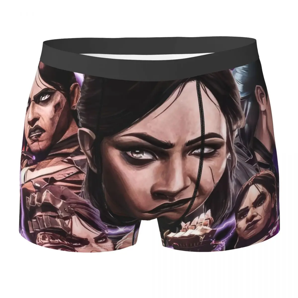 

Sevika Arcane League Of Legends Game Underwear 3D Pouch Trenky Boxer Shorts Custom Boxer Brief Sexy Men's Underpants Plus Size