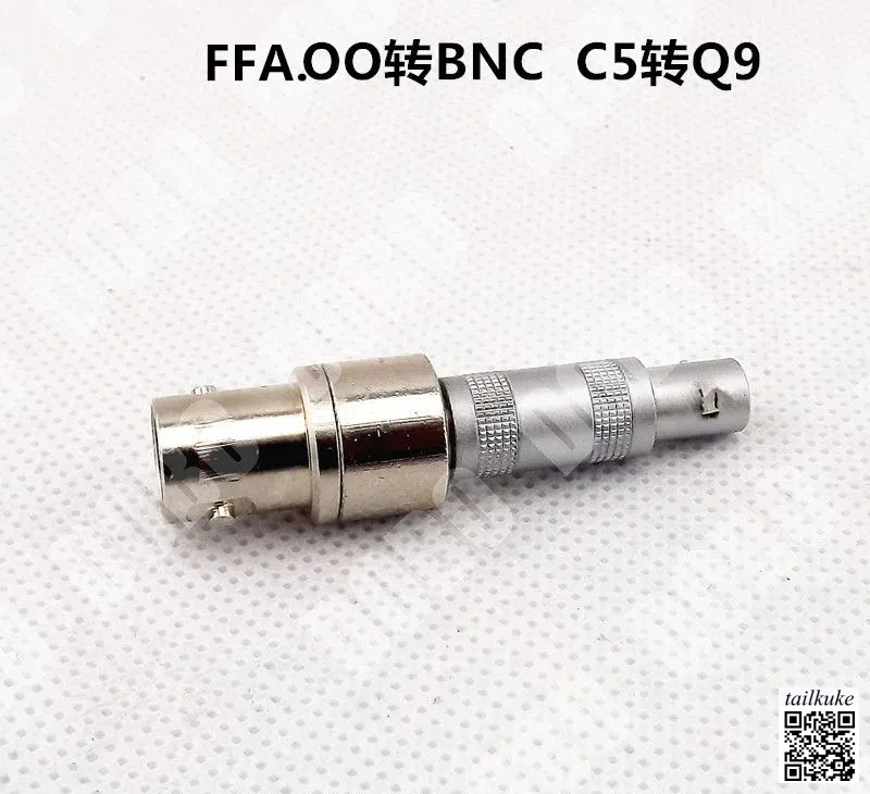 C5 Head Q9 Adapter Ultrasonic Flaw Detector FFA.00 to BNC Conversion C5 to Q9 Connector Plug