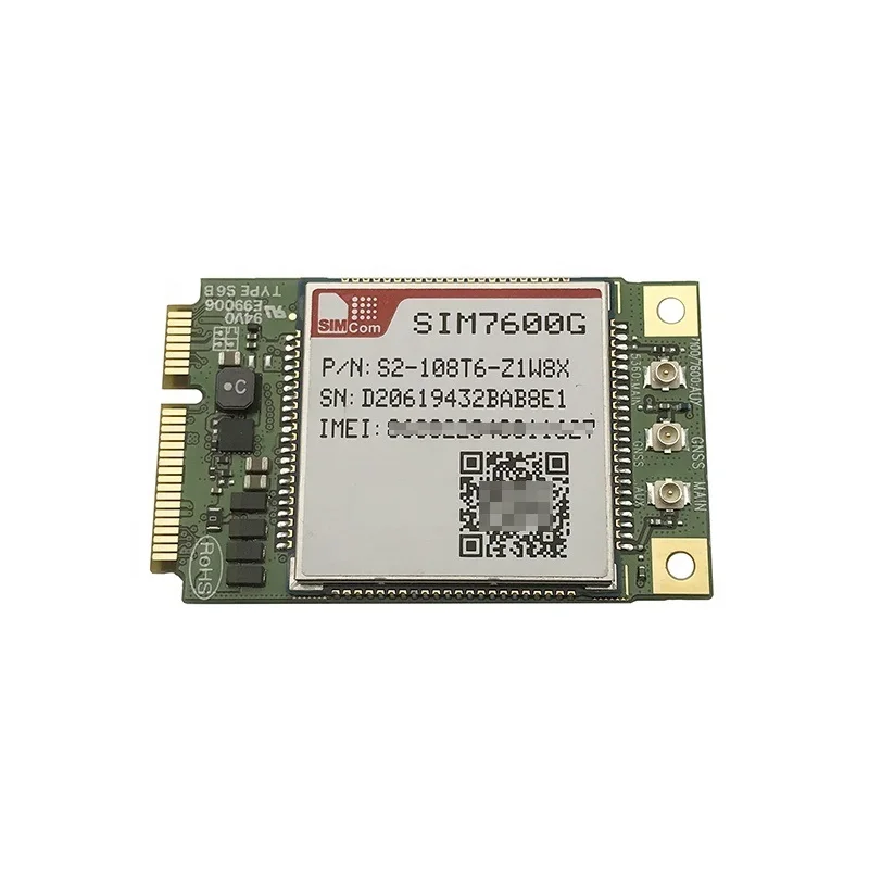 SIMCom SIM7600E/SIM7600A/SIM7600SA/SIM7600G/SIM7600NA MINI PCIe CAT1 4G LTE Module 100% New Original