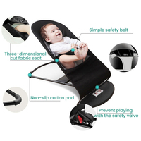 Baby Chair Baby Swing Bouncer Chair Rest Chair Rocking Chair for Newborn Seat and Lie Cute and Funny Activity for Children Play