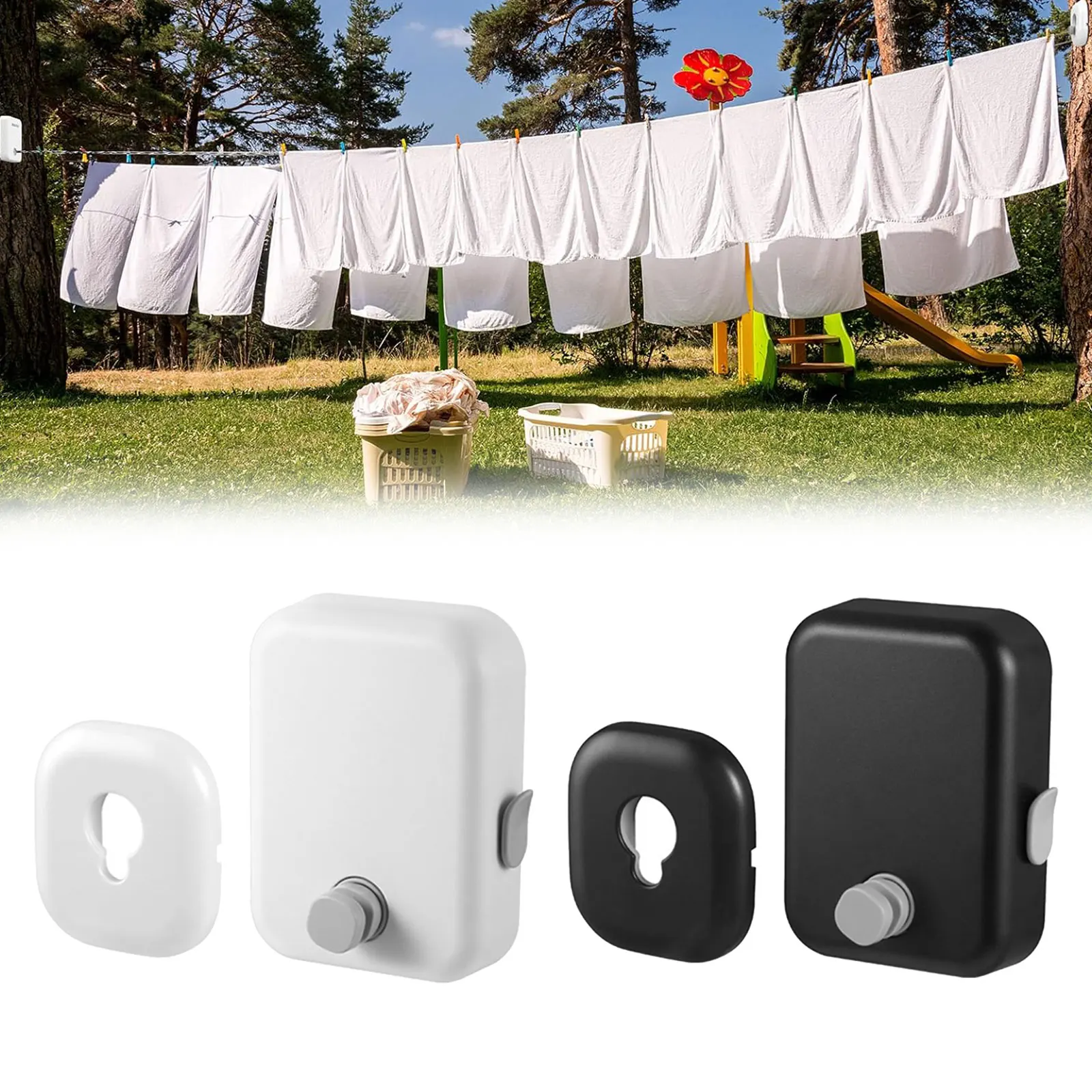 Telescopic laundry line indoor clothesline Wall mounted heavy-duty telescopic clothesline laundry line laundry line telescopic